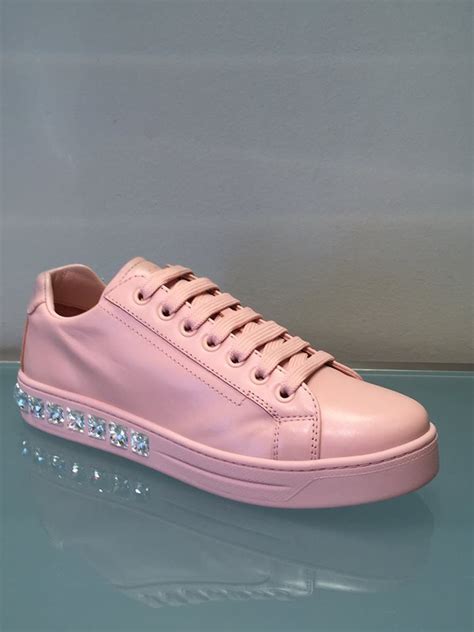 scarpette rosa prada|prada sneakers.